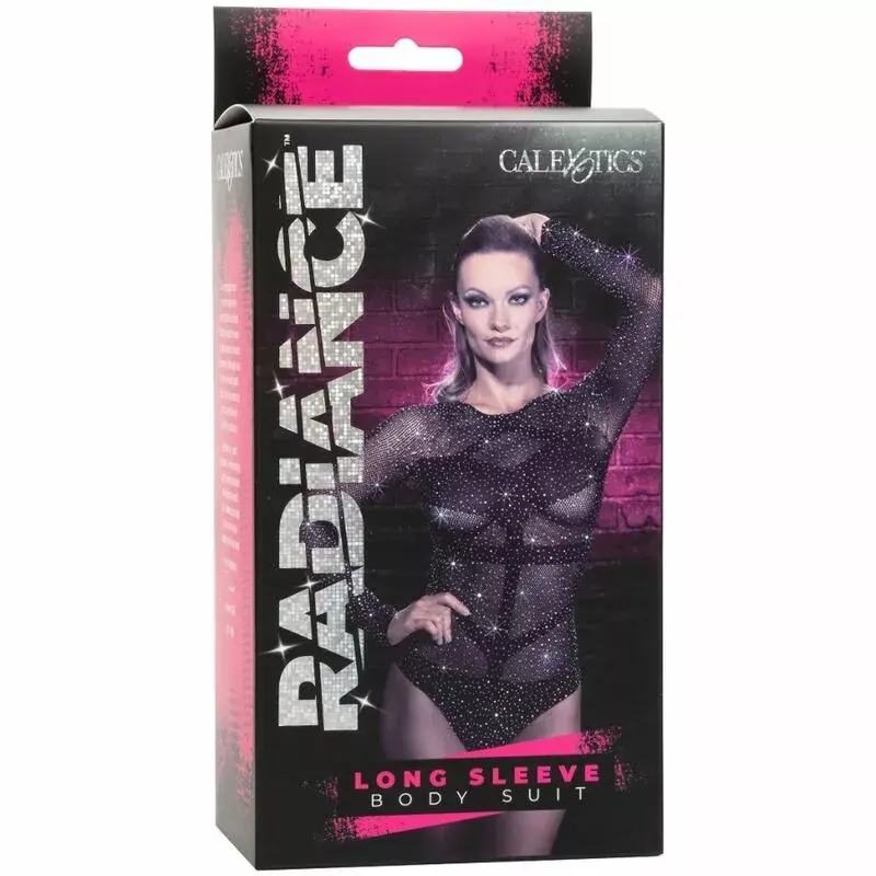 Bodysuit CALEXOTICS One Size RADIANCE LONG SLEEVE BODYSUIT Photo 4