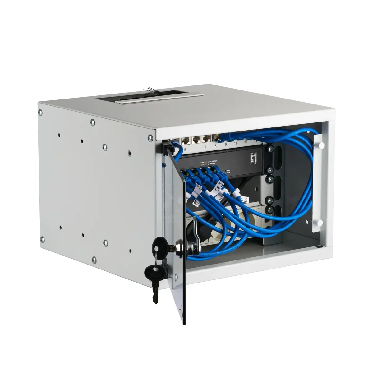 EFB Elektronik WGB-1004GR.30-SET1 4U sienas skapis Photo 2
