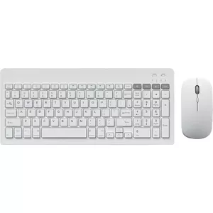 Wireless keyboard and mouse OMEGA OKM2658W — US layout, 2.4 GHz wireless, ergonomic design
