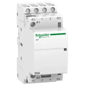 Auxiliary contact Schneider Electric A9C20838 — multicolour, AC contact rating 240 V