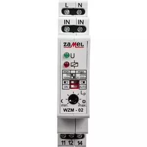 Сумеречный выключатель Zamel WZM-02/S1 с внешним датчиком SOH-01 10A 230VAC