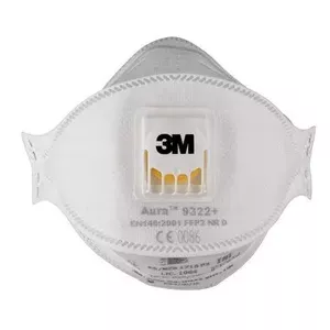 Респиратор 3M 9322PRO10 FFP2 Купол Белый 10 шт