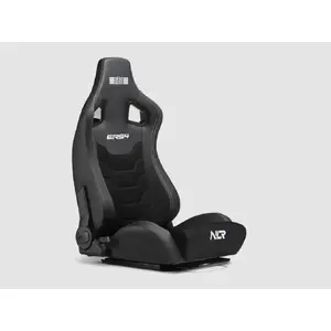 Gaming reclining seat Next Level Racing ERS4 Elite — PU leather and suede, Black