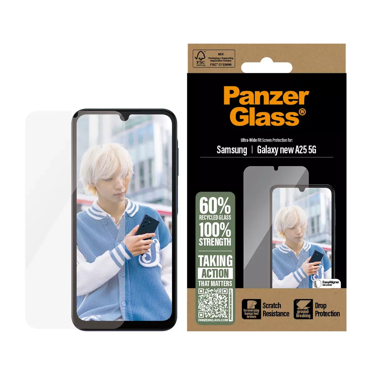 Ekrāna aizsargs PanzerGlass Samsung Galaxy A25 5G Photo 2