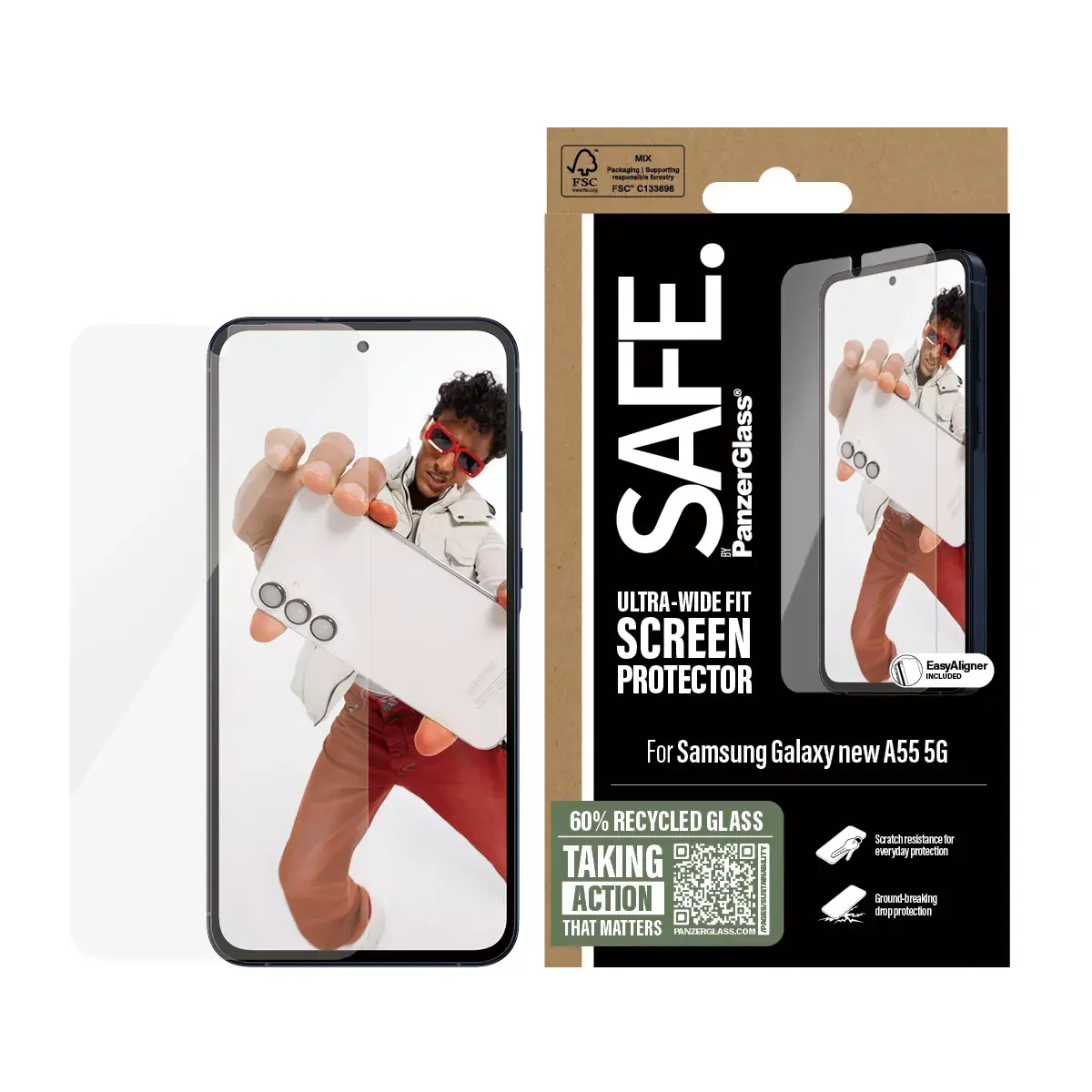 Защитное стекло PanzerGlass Samsung Galaxy A55 5G Photo 2