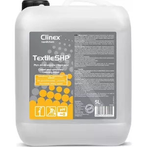 Жидкость для чистки Clinex Textile SHP 5L — для ковров, мягкой мебели и обивки