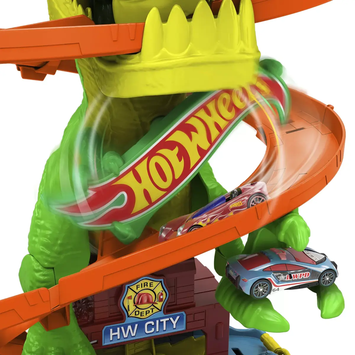Игровая трасса Hot Wheels T-Rex Blaze Battle Photo 5