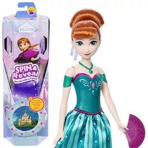 Modes lelle Disney Frozen SPIN & REVEAL Anna Daudzkrāsaina