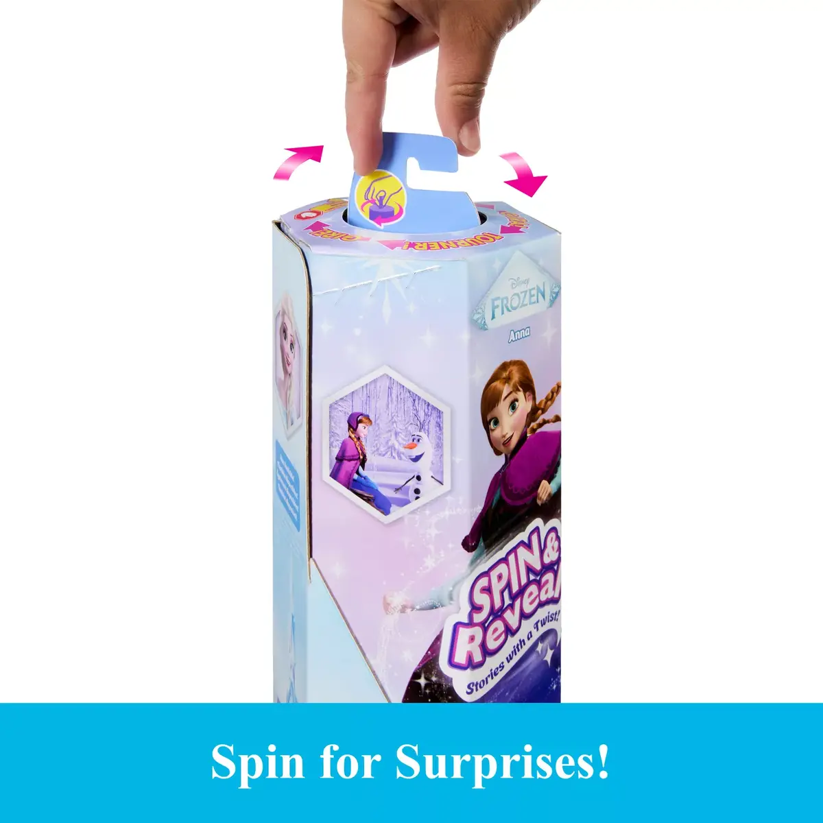 Modes lelle Disney Frozen SPIN & REVEAL Anna Photo 7