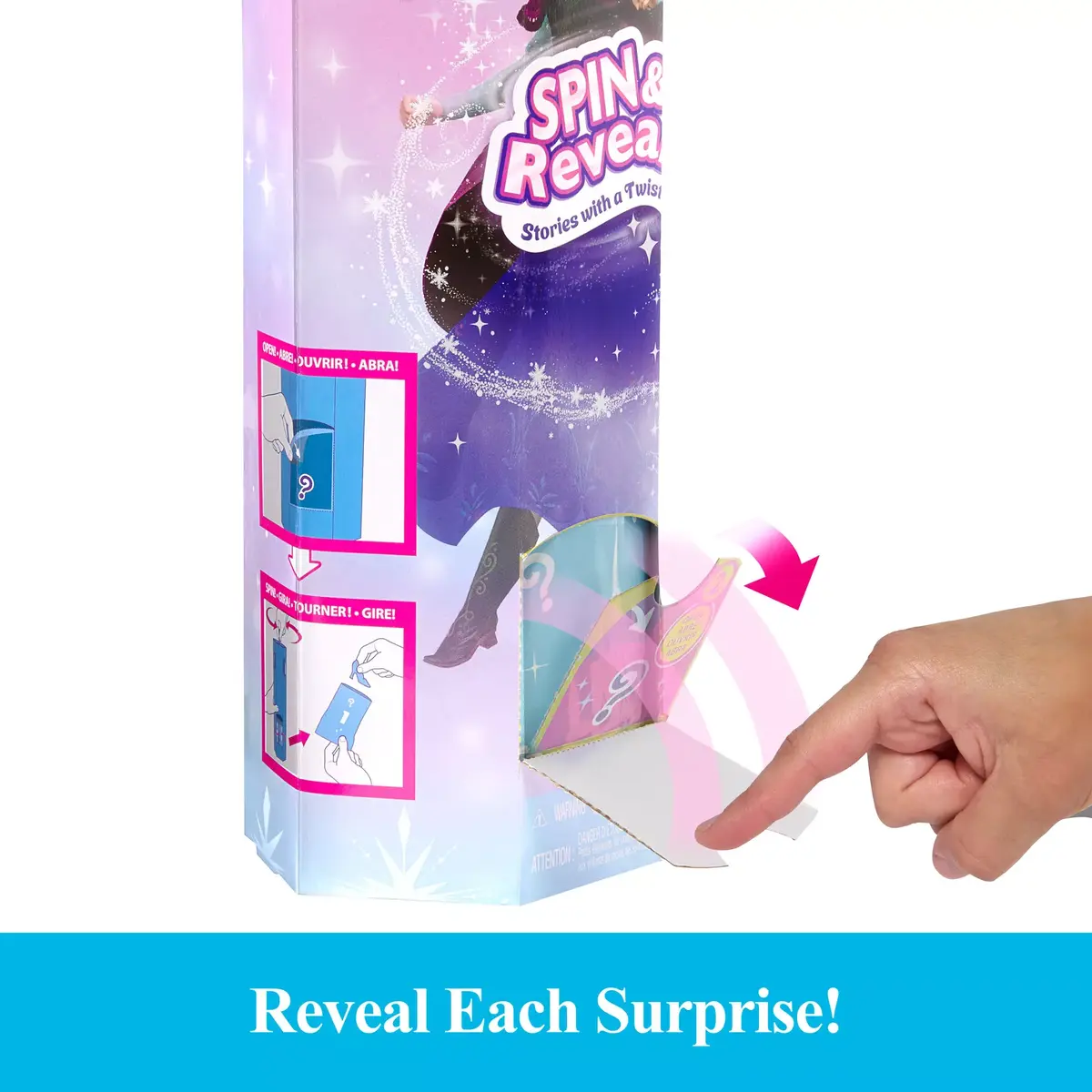 Modes lelle Disney Frozen SPIN & REVEAL Anna Photo 8