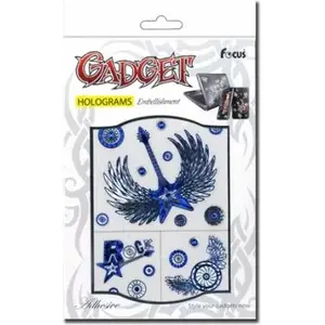 Sticker BOO laptop decoration Rock CLA 2902 — vinyl laptop sticker, single-piece design