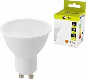 LED spuldze No name GT-PC5010-40 GU10 5W 400 lm 4000K AC220–240V 50–60Hz Ra>80 leņķis 120°