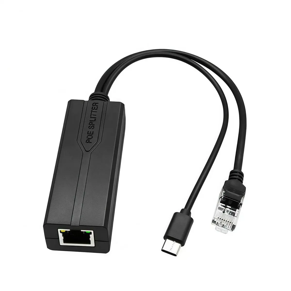 MicroConnect MC-POESPLITTER-C 1000Mbit PoE sadalītājs ar