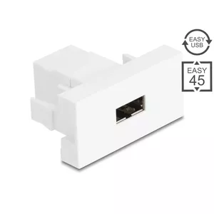 DeLOCK 90866 cable gender changer EASY-USB 2.0 Type-A White