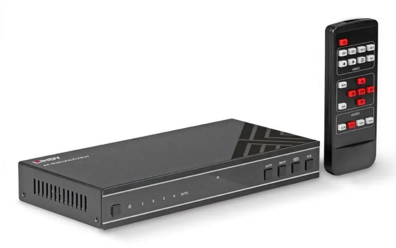 Lindy 4x1 4K60 HDMI Seamless Multiview Switch Photo 3
