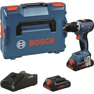 Аккумуляторная дрель-шуруповерт Bosch GSR 18V-65 с 2 аккумуляторами 4.0Ah