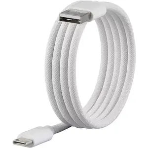 USB cable Renkforce RF-6437922 USB 2.0 USB-C to USB-A 1.00 m White