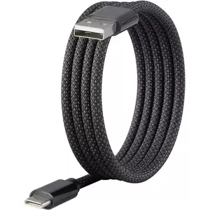 USB cable Renkforce RF-6437924 USB 2.0 USB-C to USB-A 1.00 m Black