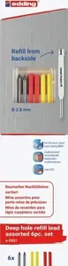 Replacement Tips Edding 4-8881-6-2999 for Markers — Blue, Yellow, Red