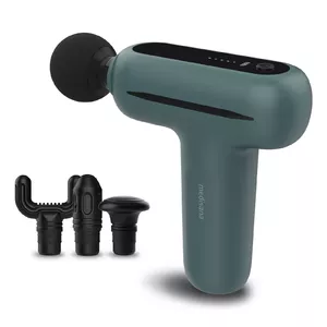 Medisana MG 200 muscle massager with 4 heads, vibration, 3000 RPM, 8 mm amplitude, Li‑Ion 7.4V, USB charging