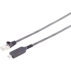 Сетевой кабель ShiverPeaks 13-51045 USB-C LAN адаптер 1G RJ45 PVC черный 3м