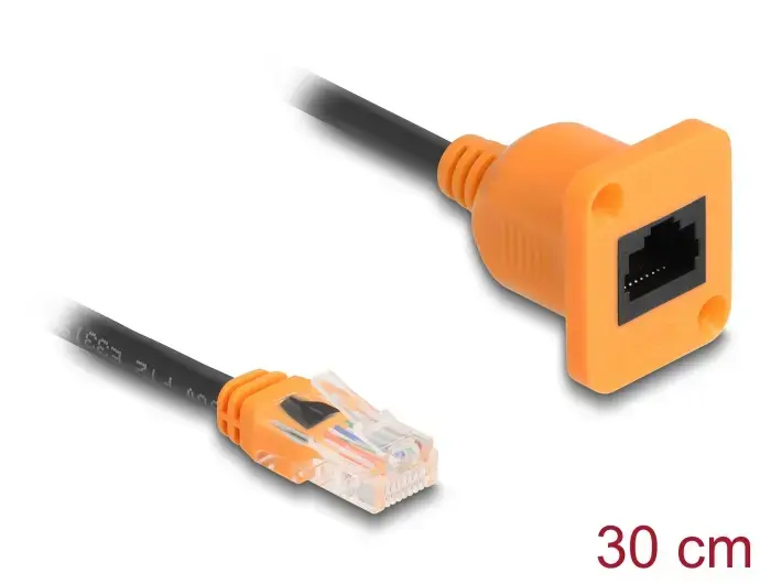 DELOCK 90803 Cat5e U/UTP RJ-45 cable 0.3 m Photo 2