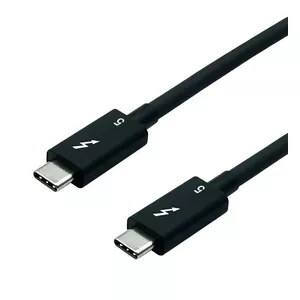 Thunderbolt cable ROLINE 11.02.9112 1 m 80 Gbit/s Black