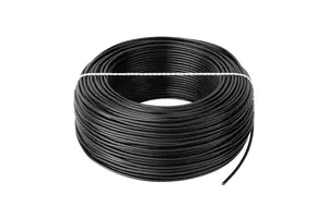 Electrical Cable LgY 1x2.5 H07V-K Black — single-core 2.5 mm², H07V-K insulation