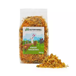 FACTORY HERBS Marigold flowers - treat for rodents and rabbits - 100g