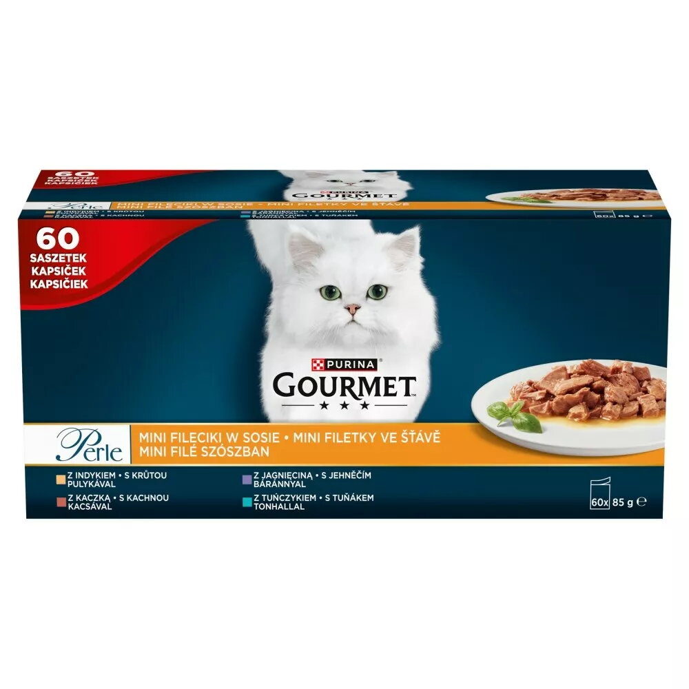 Mitrā kaķu barība Purina Nestlé GOURMET