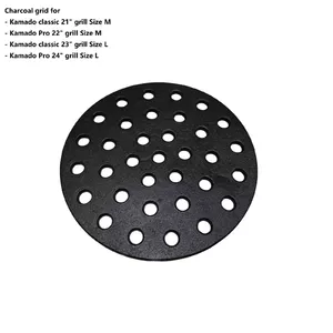 TARGUS charcoal grid for Kamado 21–24 inch grills, durable stainless design