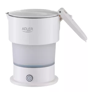 Elektriskā tējkanna Adler 0.6L 600W Balta