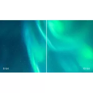 1.07 billion colours for smooth colour gradations and detail