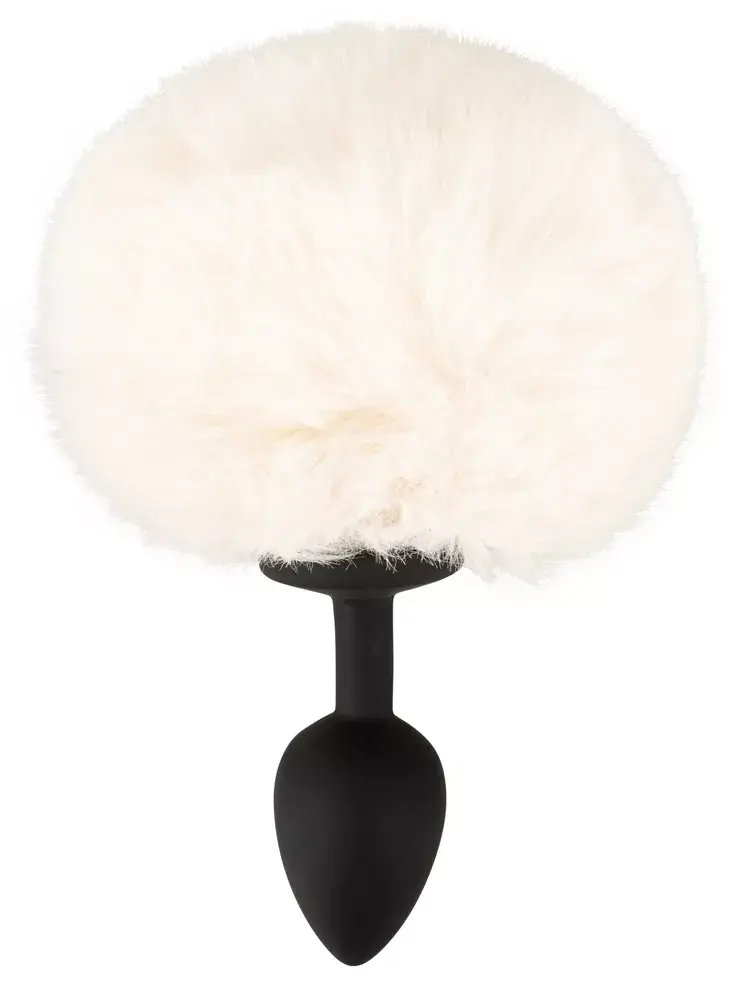 Анальная пробка you2toys Silicone White Fluffy Tail S Photo 4