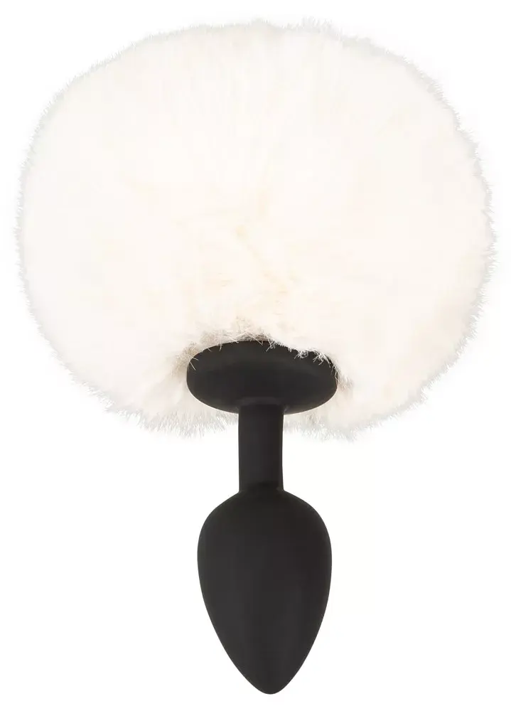 Анальная пробка you2toys Silicone White Fluffy Tail S Photo 5