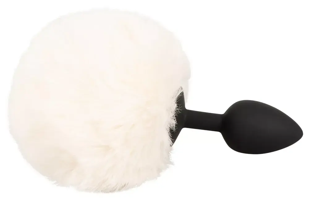 Анальная пробка you2toys Silicone White Fluffy Tail S Photo 6
