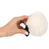 Анальная пробка you2toys Silicone White Fluffy Tail S Photo 9