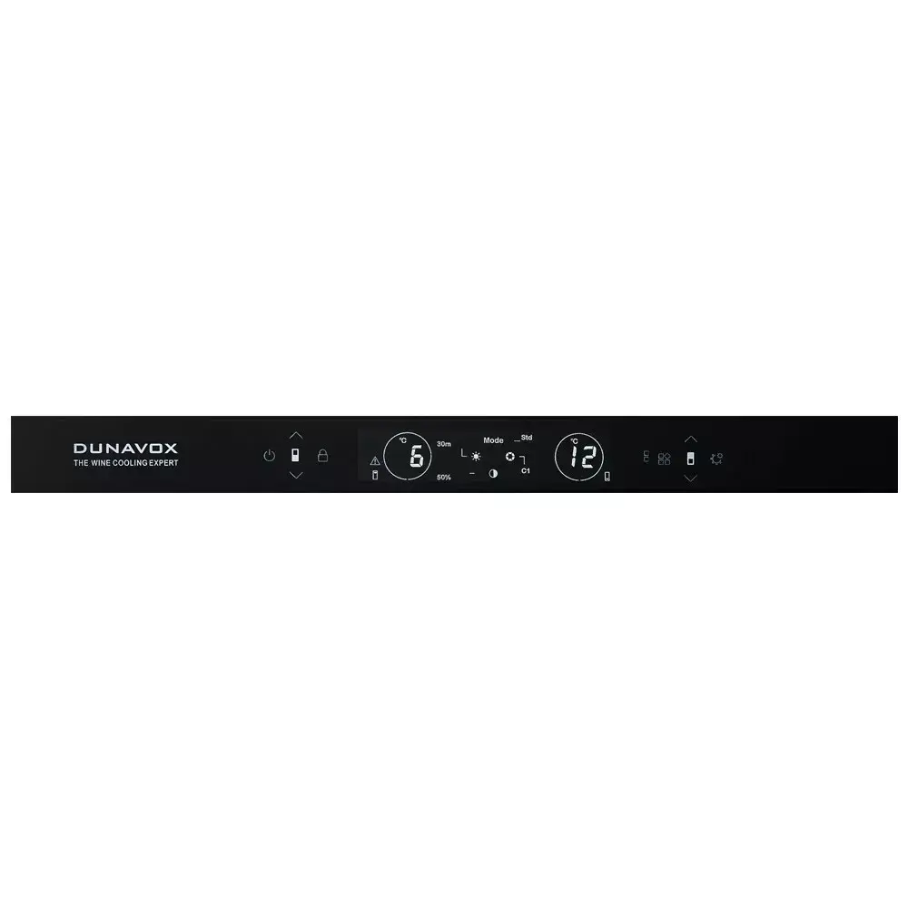 Dunavox DVH-19.50B.TO встраиваемый винный шкаф Photo 4