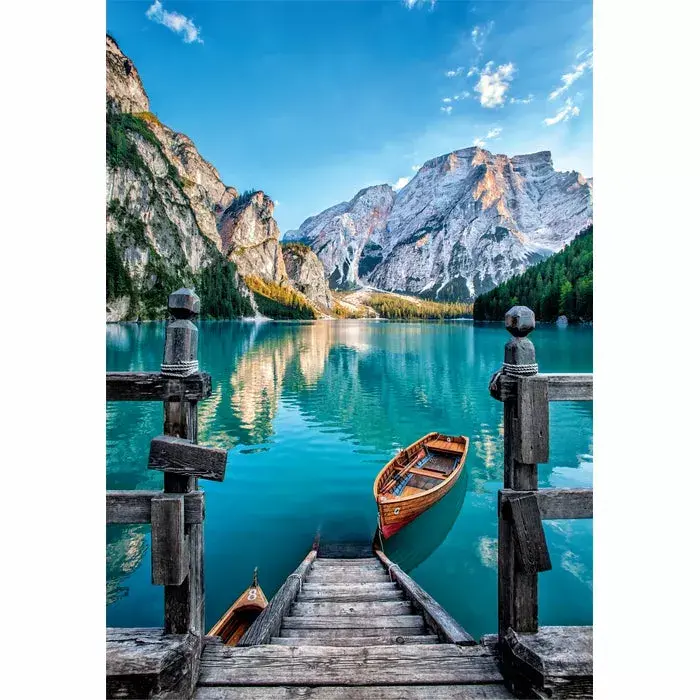 Clementoni Braies Lake puzle 500 daļas Photo 2