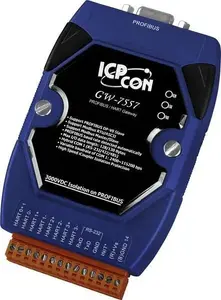 Шлюз протоколов MOXA PROFIBUS на 4 канала HART модель GW-7557-B