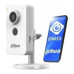 Камера сетeвая DAHUA C4K‑P 4MP Wi‑Fi Cube — компактная внутренняя IP‑камера, 4MP