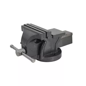 Bench vice AWTools AW24201, bench-mounted metal vise, weight 4 kg