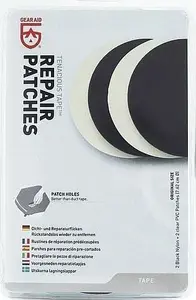 Repair tape patches Gear Aid Tenacious Tape — self-adhesive fabric repair patches for gear and apparel