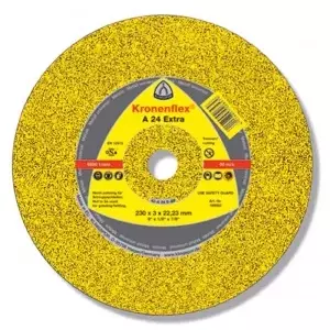 Отрезной абразивный диск KLINGSPOR FLEX 41 230 x 3,0 x 22,2 мм A24 EXTRA (мод. 13492)
