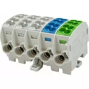 Распределительный блок Simet SCB 25-5X (81500020) Al/Cu ответвительный клеммник, 5 выводов