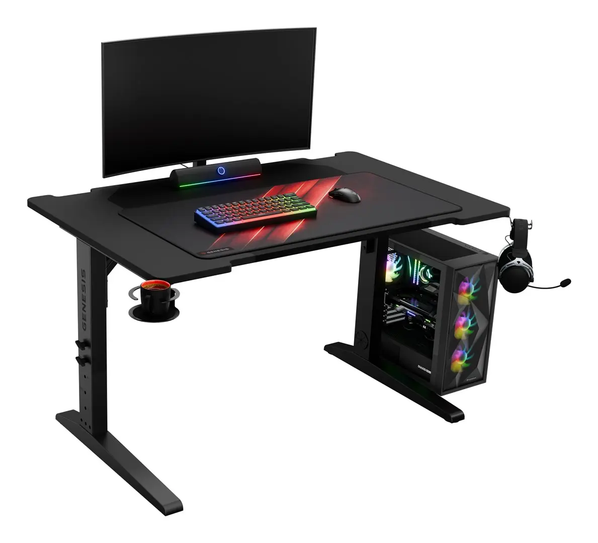 Genesis Holm Modular 120 Gaming Desk Photo 8