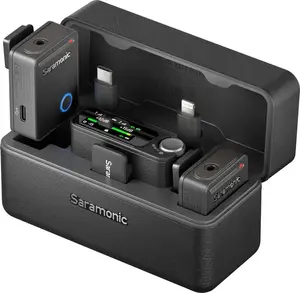 Wireless audio transmission kit Saramonic Ultra 01 — black