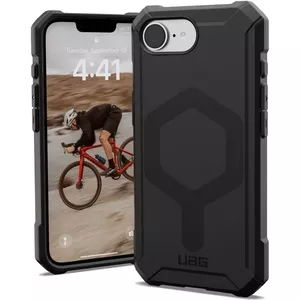 Защитный MagSafe чехол Urban Armor Gear Essential Armor для Apple iPhone 16e — чёрный
