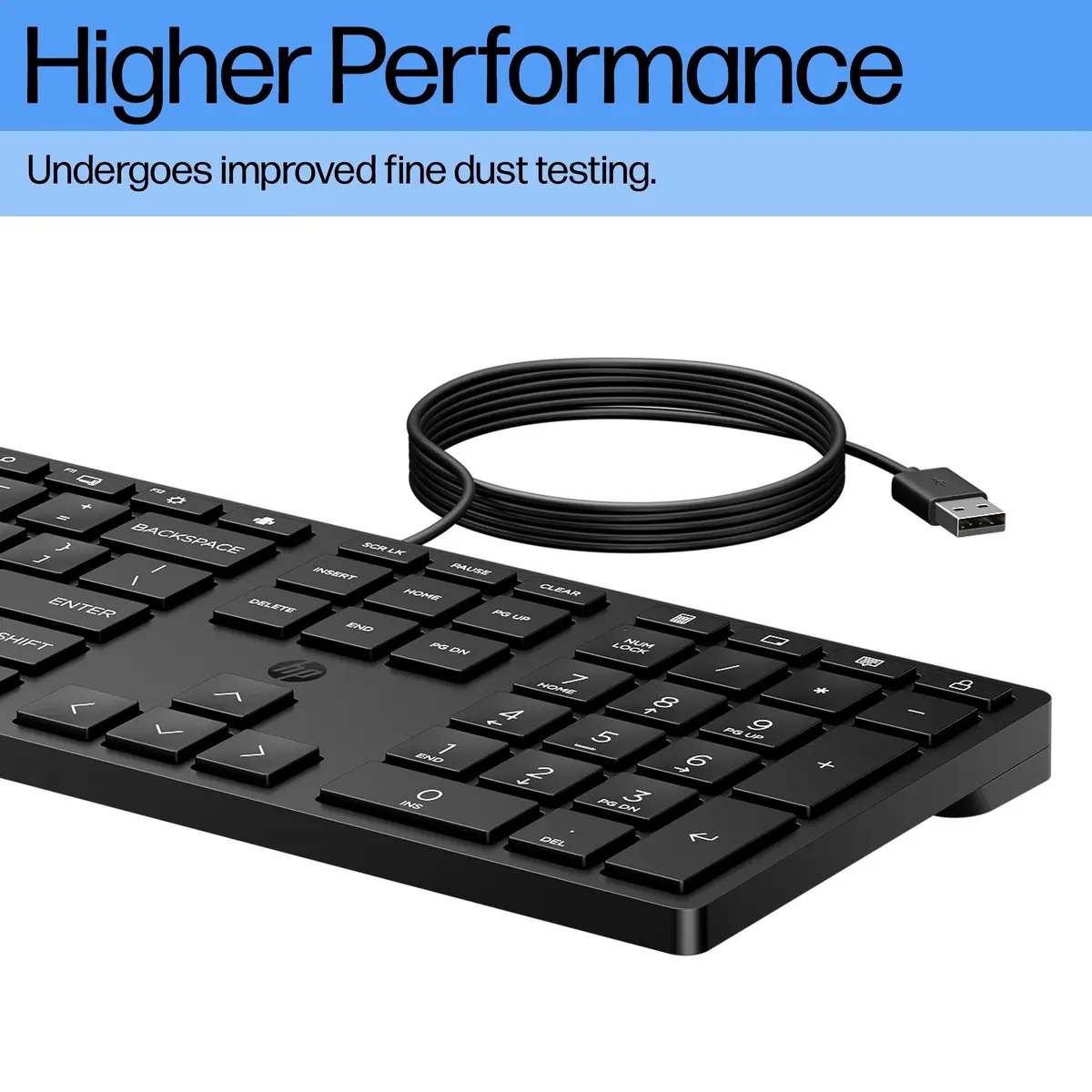 HP Wired Desktop 320K Keyboard Photo 6