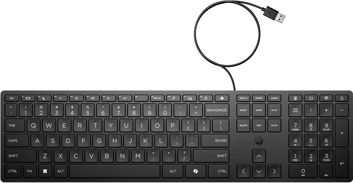 HP Wired Desktop 320K Keyboard Photo 8
